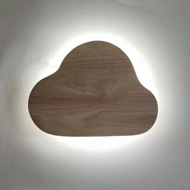 wall lamp Wooden wall cloud