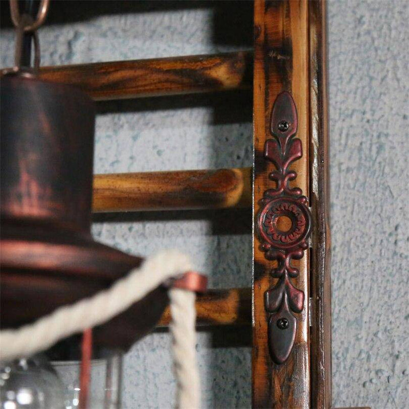 wall lamp rustic hanging torch Corridor