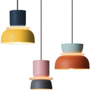 Suspension design arrondi coloré en métal Modern