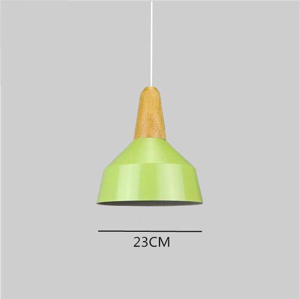 pendant light Colored conical LED of various shapes Art