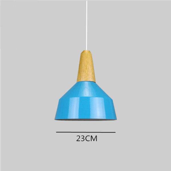 pendant light Colored conical LED of various shapes Art