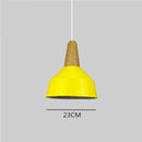 Suspension LED conique colorée de plusieurs formes Art