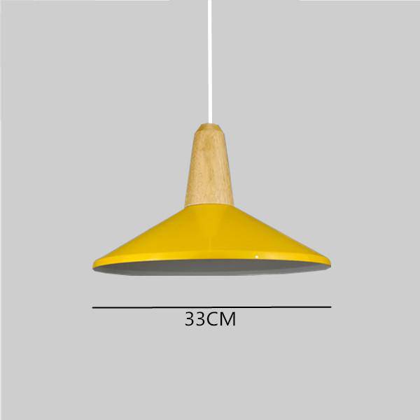 pendant light Colored conical LED of various shapes Art