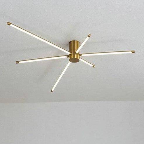 Plafonnier design avec plusieurs barres à LED Fashion
