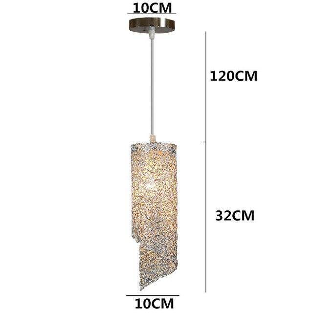 Suspension LED cylindrique coloré Home