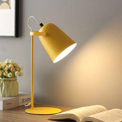Turnable coloured design desk or bedside lamp