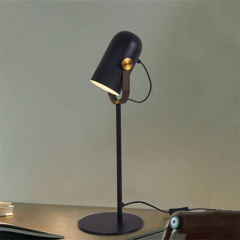 European adjustable metal desk or bedside lamp