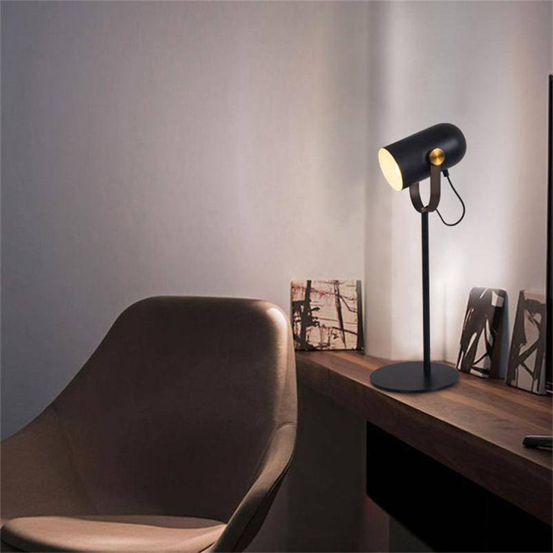 European adjustable metal desk or bedside lamp