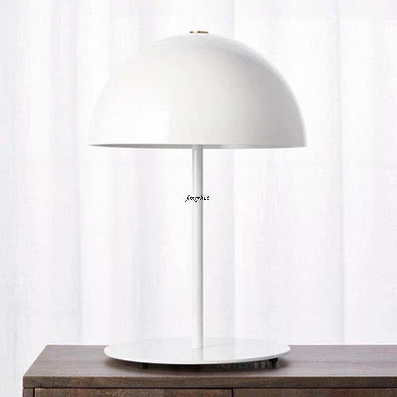 Modern gold LED bedside lamp