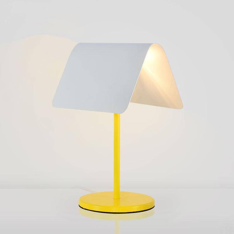 Lampe de chevet design jaune Creative