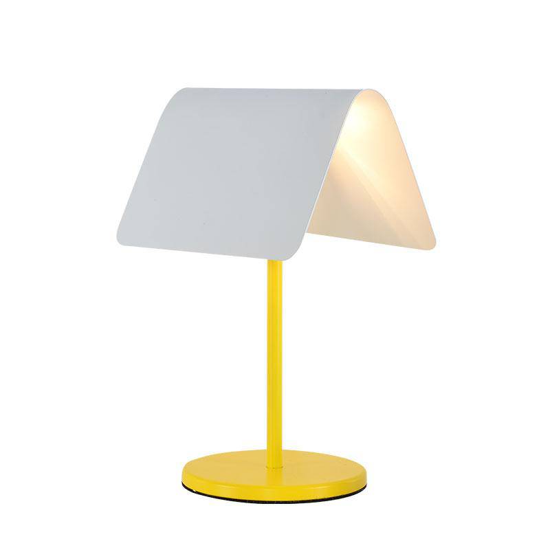 Lampe de chevet design jaune Creative