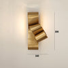 wall lamp Bowie bow design LED wall lamp gold