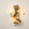 wall lamp Bowie bow design LED wall lamp gold