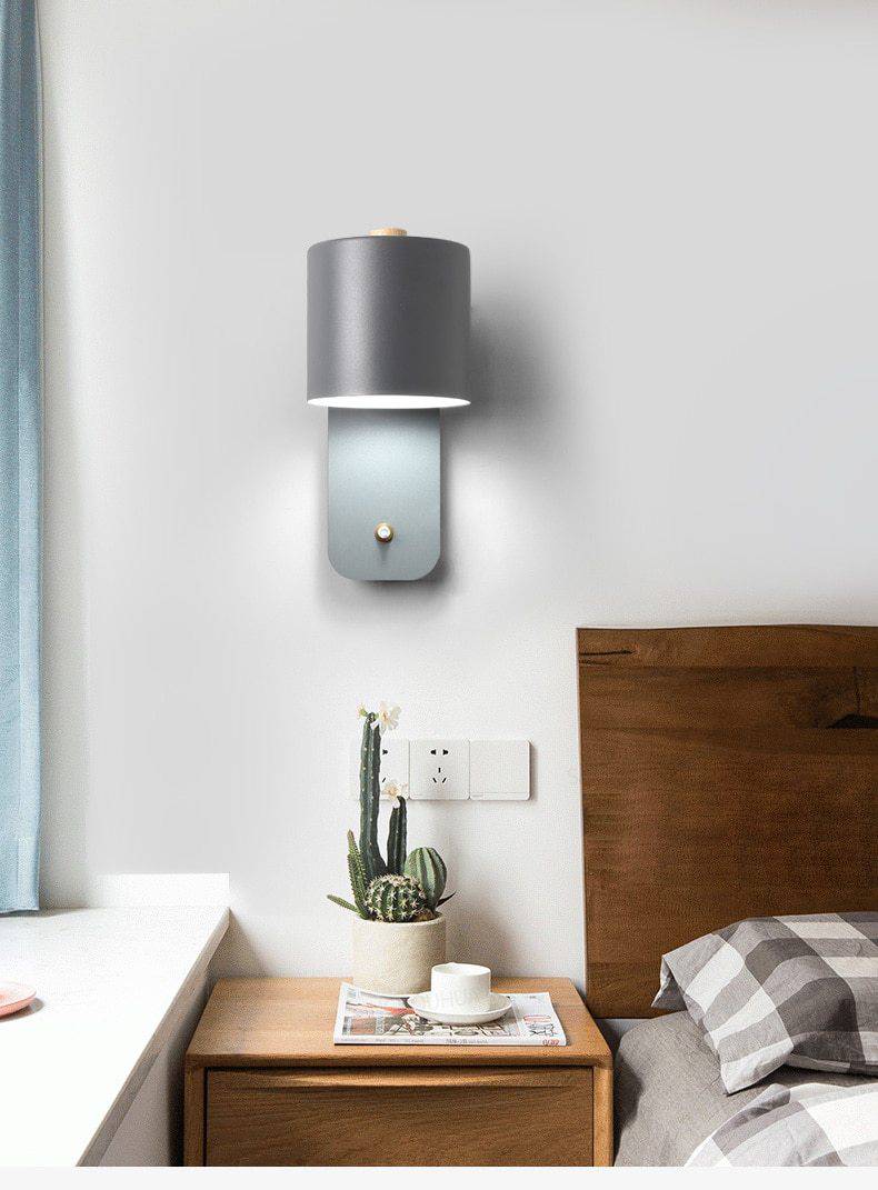 Applique design à LED coloré avec abat-jour orientable - vue 3 sur 10