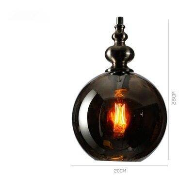 pendant light vintage colored glass Lampen