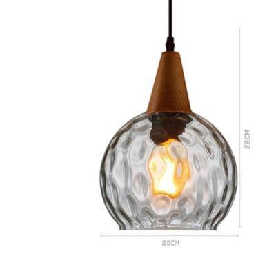 pendant light vintage colored glass Lampen