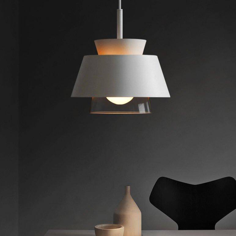 Suspension design retro en métal et verre Pinecone - vue 3 sur 10