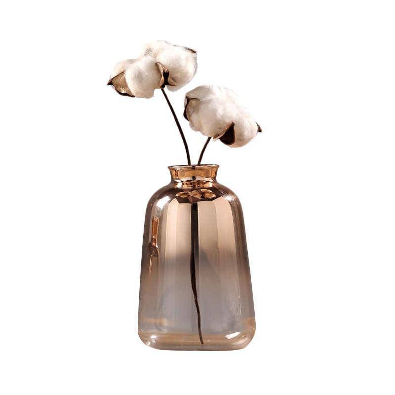 Vase design en verre effet Bootle Déco