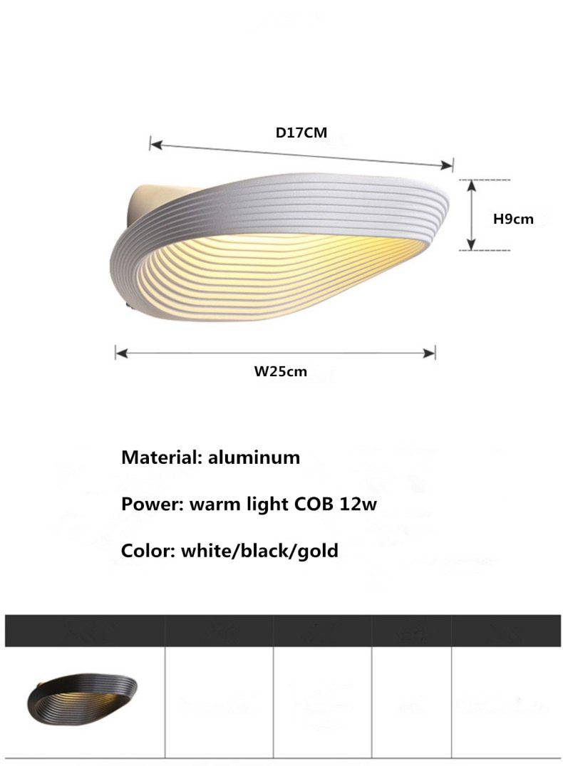 wall lamp open LED wall design Surface