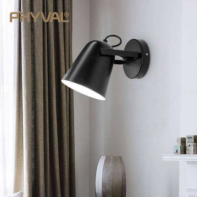 Applique murale orientable de couleur Phyval