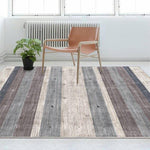 Tapis rectangle aux formes géométriques Floor A