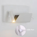 Applique à spot LED ajustable avec support livre