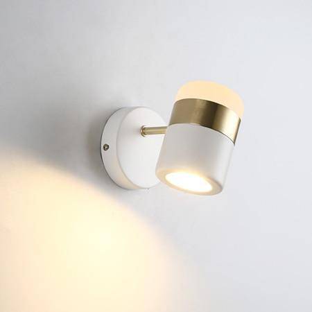 Applique spot à LED orientable en métal Simple