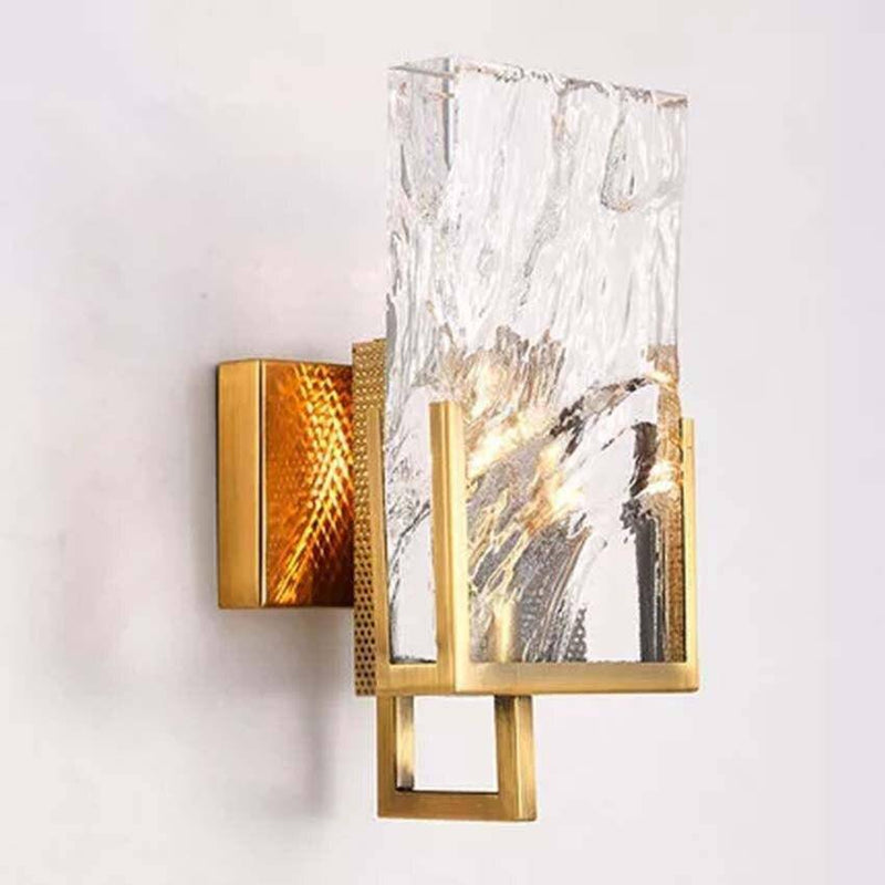 wall lamp LED design wall lamp gold with crystal glass Luxury