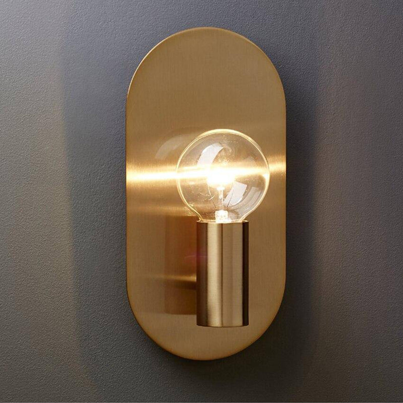 wall lamp minimalist gold wall hanging