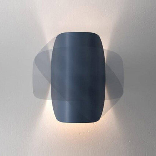 Applique murale moderne LED style tuile colorée Anew