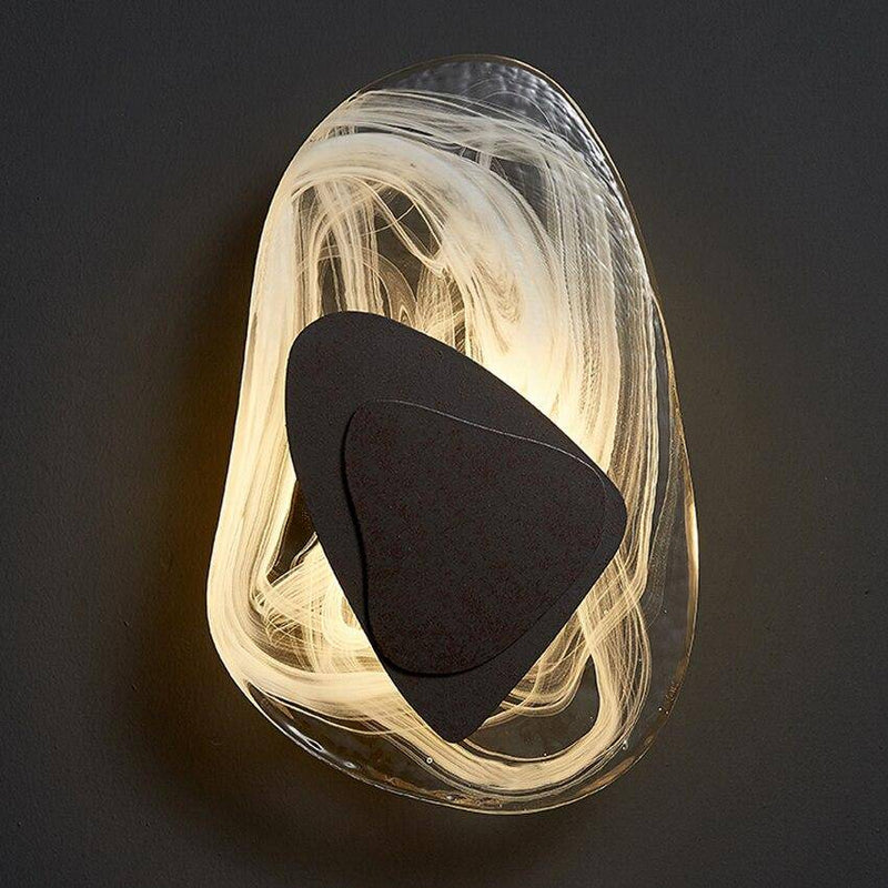 wall lamp luxury Fly LED glass design wall light