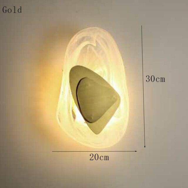 wall lamp luxury Fly LED glass design wall light