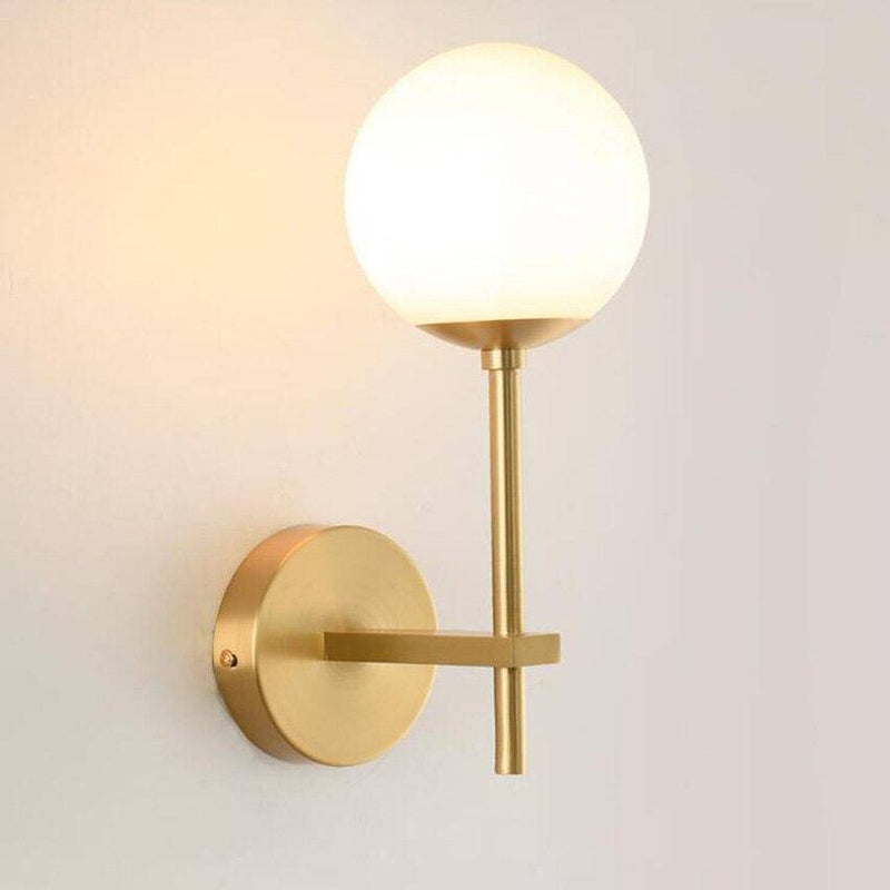 Applique murale design LED en métal doré Full Luxury