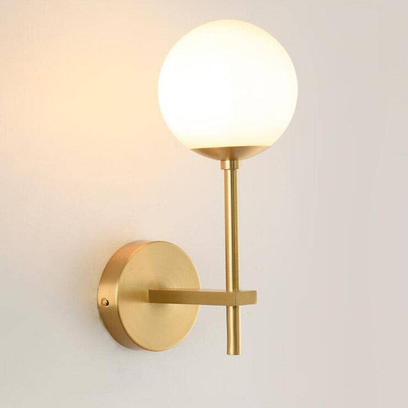 Lámpara de pared design LED en metal dorado Full Luxury