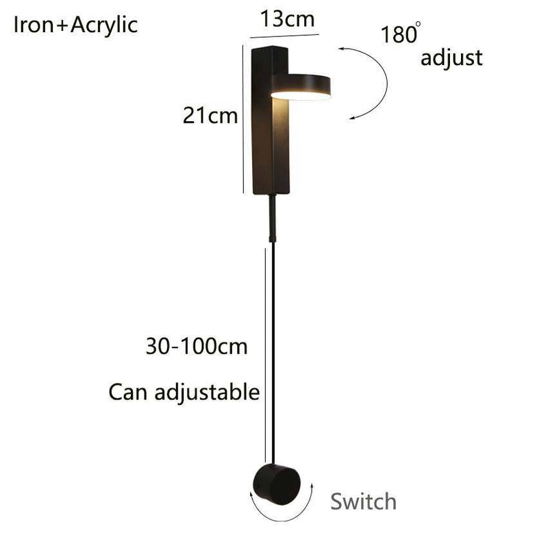 Applique murale design à LED dirigeable Reading