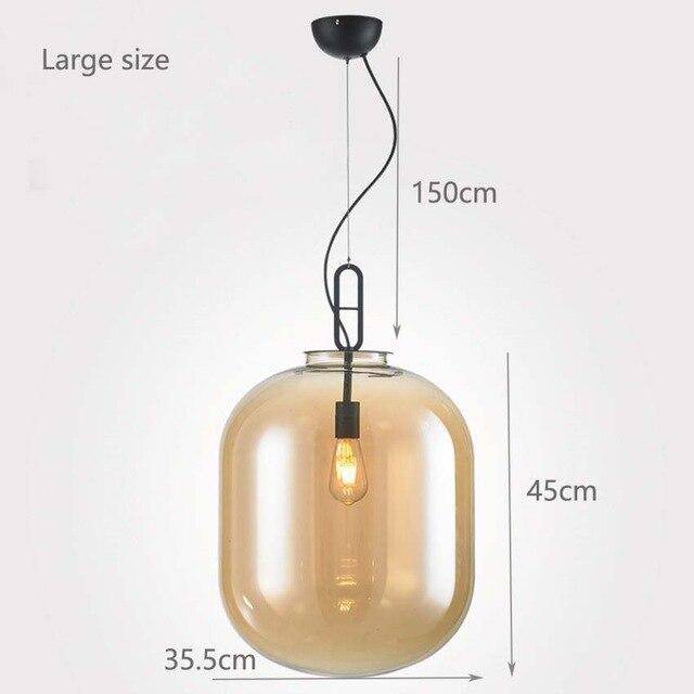 pendant light design in smoked colored glass balls