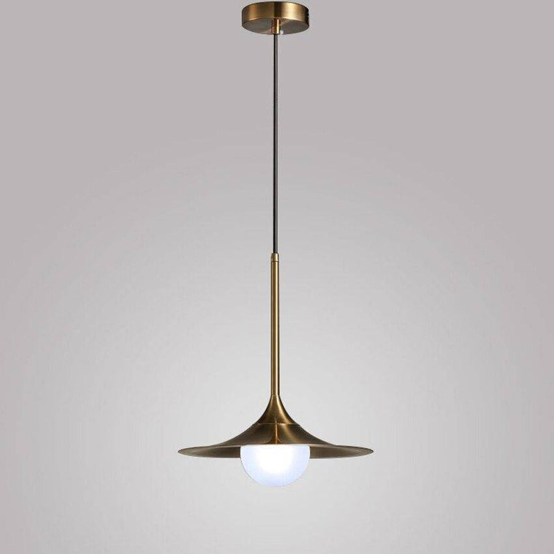 Lámpara de suspensión design oro moderno Creative