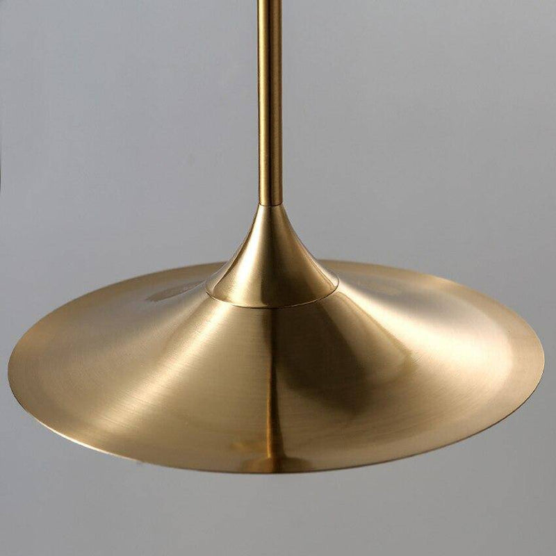 Lámpara de suspensión design oro moderno Creative