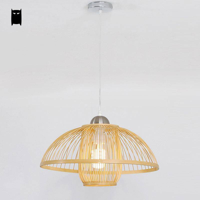 Suspension en bambou naturel Wicker - vue 6 sur 5