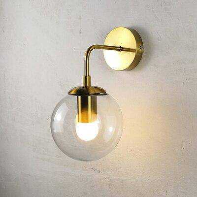 wall lamp LED wall light with glass ball Wall