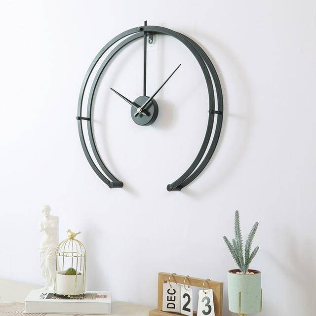 Reloj de pared design redondo abierto 50cm Perno