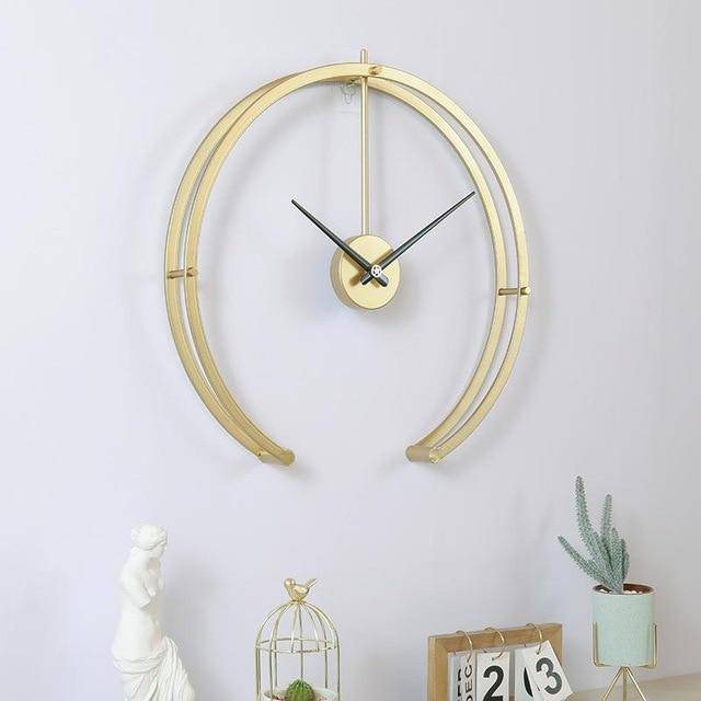 Wall clock design round open 50cm Bolt