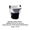 Spotlight modern flush-mounted with several LED shapes