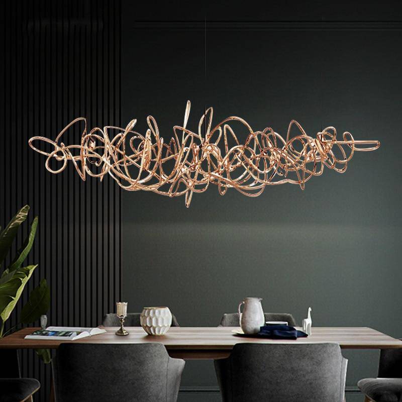 Luxury modern LED chandelier