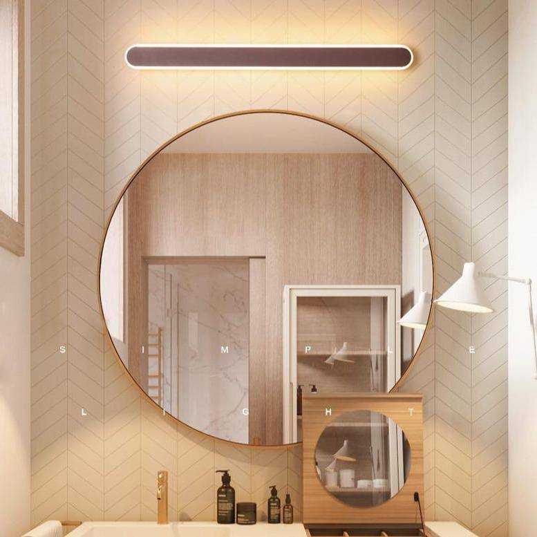 Modern LED Applique Doré Miroir de Salle de Bain Eclairage pour