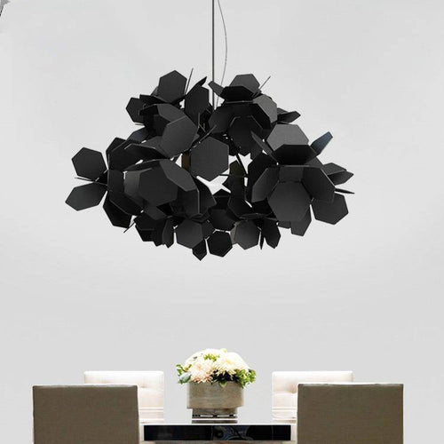 LED design chandelier with Novel flat plates