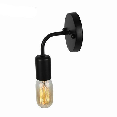 Applique murale moderne à LED en métal arrondi Loft - vue 4 sur 6