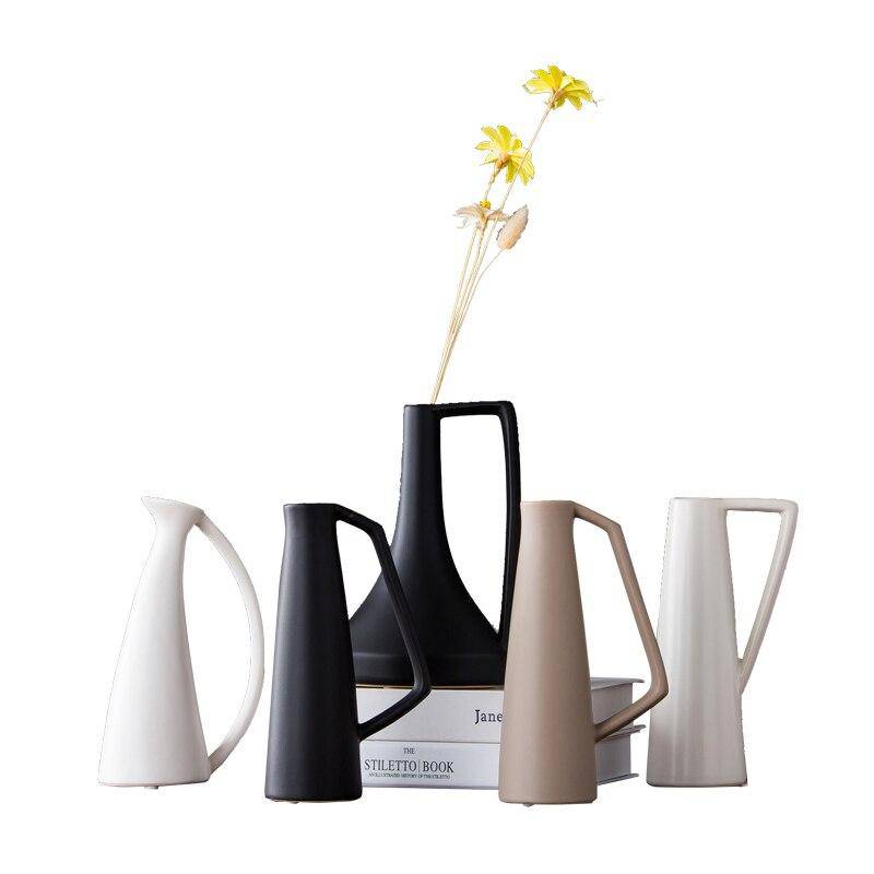 Modern ceramic vase Zen Flower style