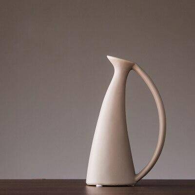 Modern ceramic vase Zen Flower style