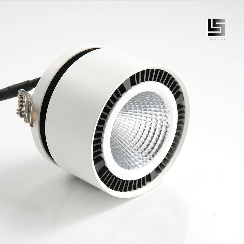 Moderno foco LED redondo con orientación de 360° Loft